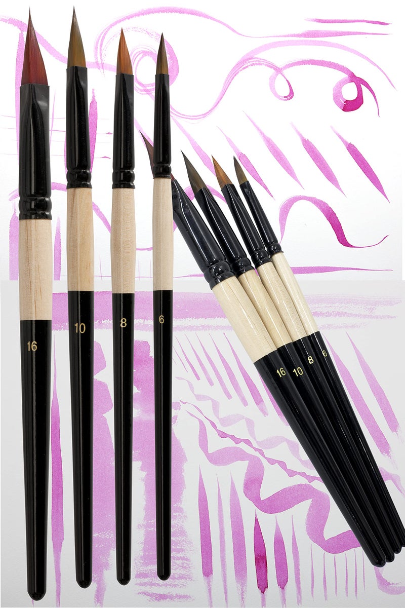 Creative Mark Beste Fountain Brush Set of 4 with DVD - Image 4